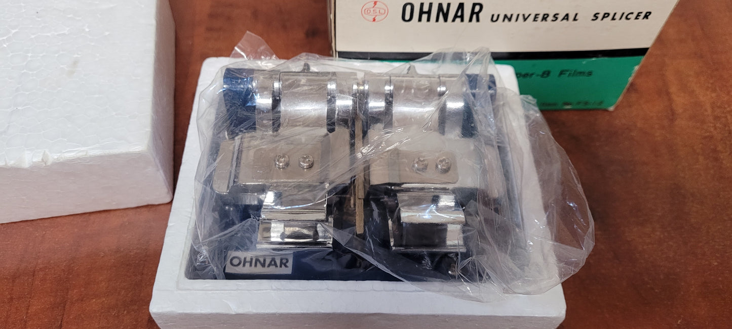 Ohnar Universal Film Splicer Model Vanguard Item FS-12 for 8mm 16mm S8mm