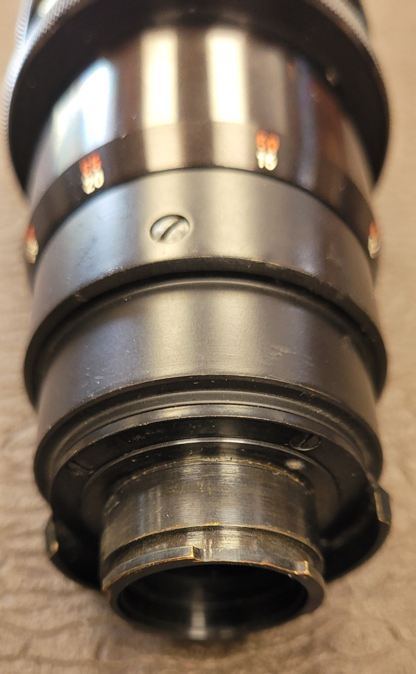 Jdemar 3.5/180mm lens for use with the Cambinox Binocular Camera