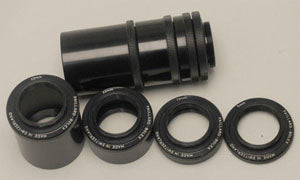 Bolex C-Mount Macro Extension Tube set