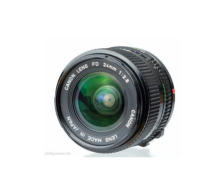 Canon FD 24mm T2.8 EF – Du-All Camera