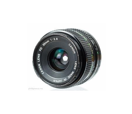 Canon FD 35mm T2 EF – Du-All Camera