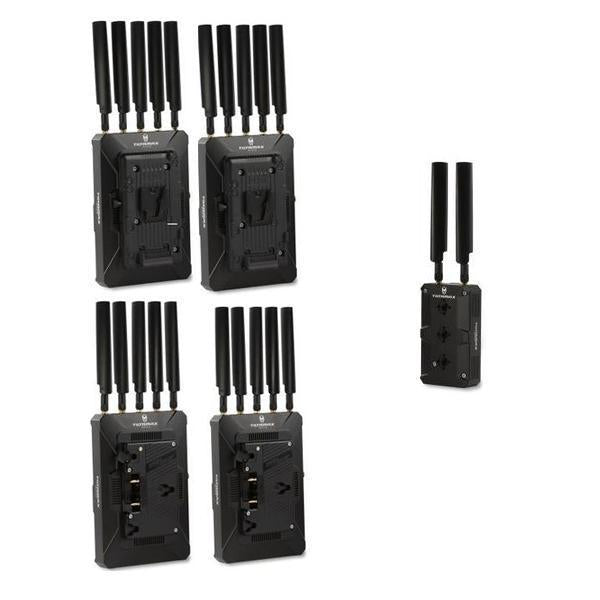 Tiltamax Wireless HD Video Transmission Suite WVT‑01 w/ 4x Receiver
