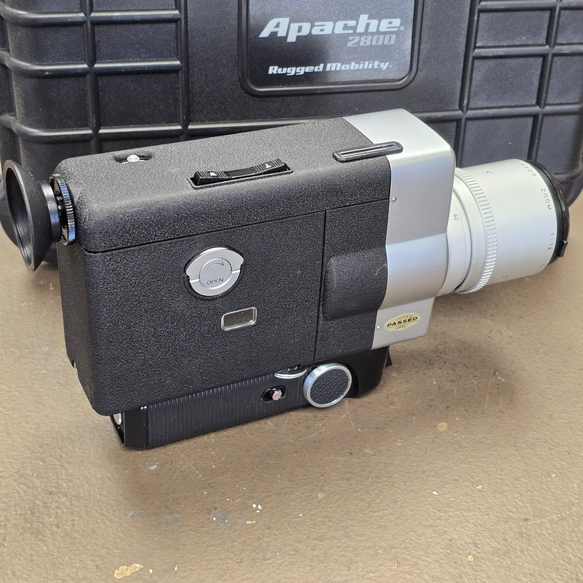 Nikon 8X Super Zoom Super 8mm Camera With Case S# 688443