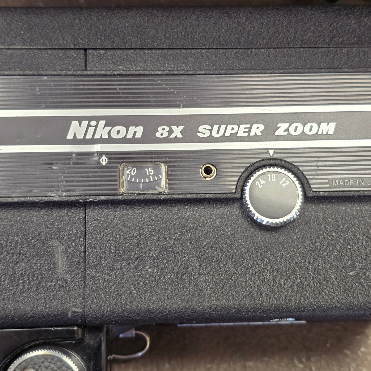 Nikon 8X Super Zoom Super 8mm Camera With Case S# 688443