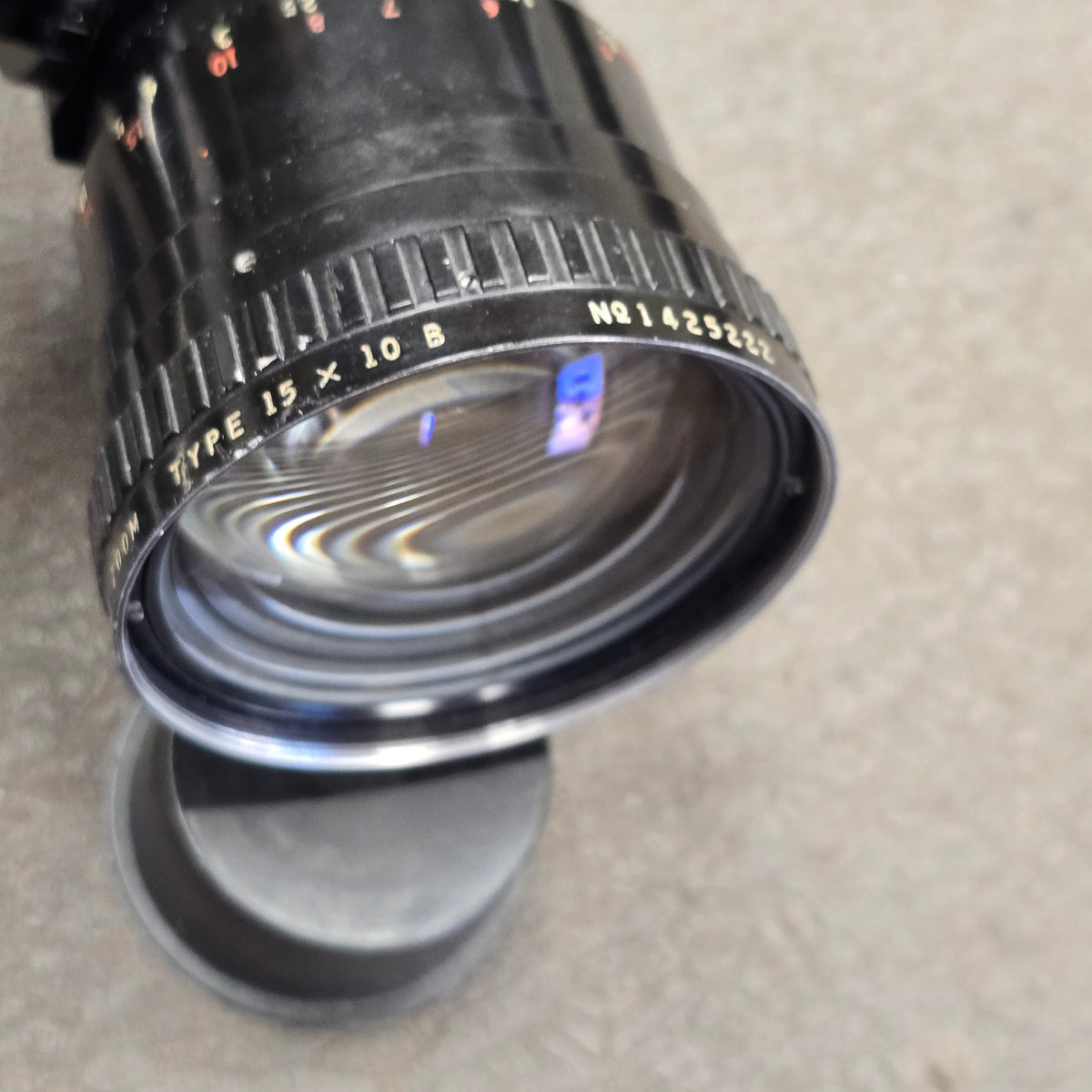 Angenieux 10-150mm T2.3 Type 15 x 10B Zoom Lens in CP-16 Mount S# 1425222