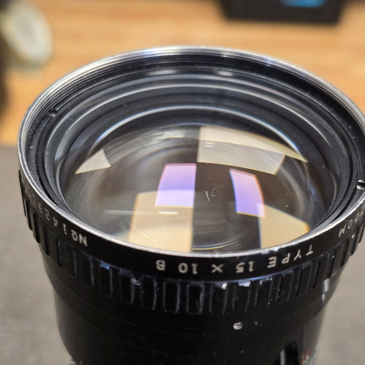 Angenieux 10-150mm T2.3 Type 15 x 10B Zoom Lens in CP-16 Mount S# 1425222