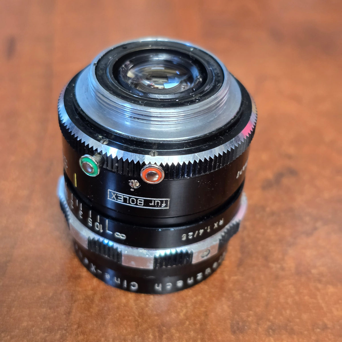 Schneider-Kreuznach Cine Xenon RX 25mm f1.4/t1.6 C-Mount Lens S# 6380021