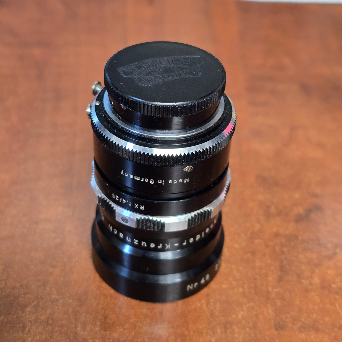 Schneider-Kreuznach Cine Xenon RX 25mm f1.4/t1.6 C-Mount Lens S# 6380021