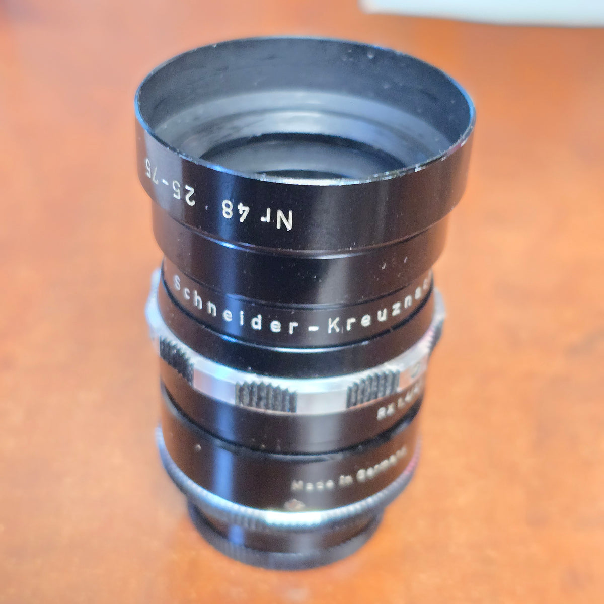 Schneider-Kreuznach Cine Xenon RX 25mm f1.4/t1.6 C-Mount Lens S# 6380021