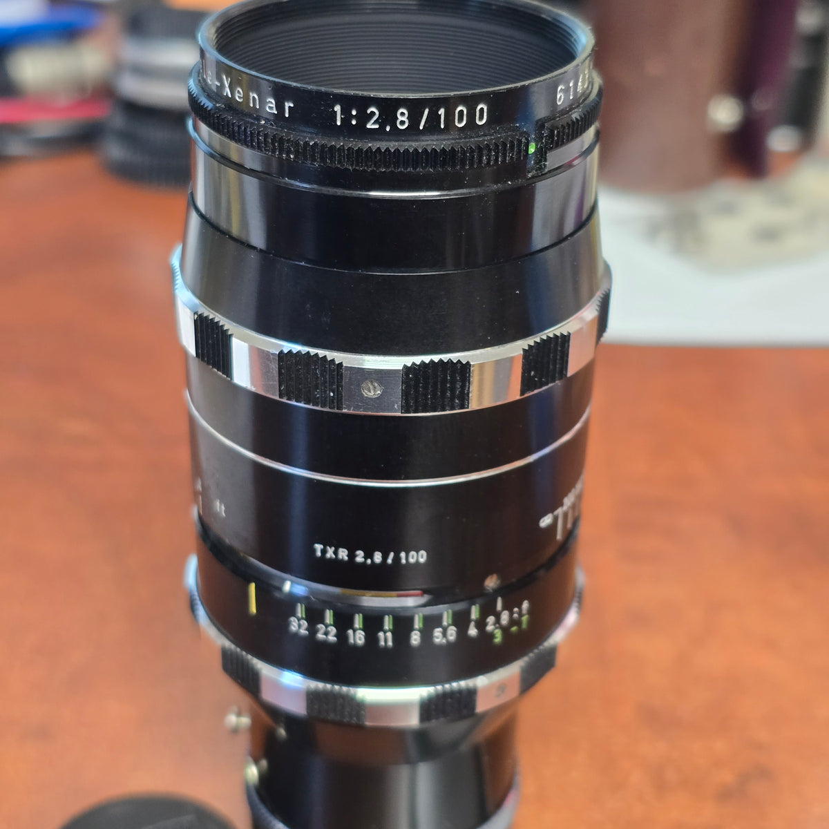 Schneider Kreuznach Cine-Tele-Xenar 100mm f2.8/T3 C-Mount Lens S# 6143172