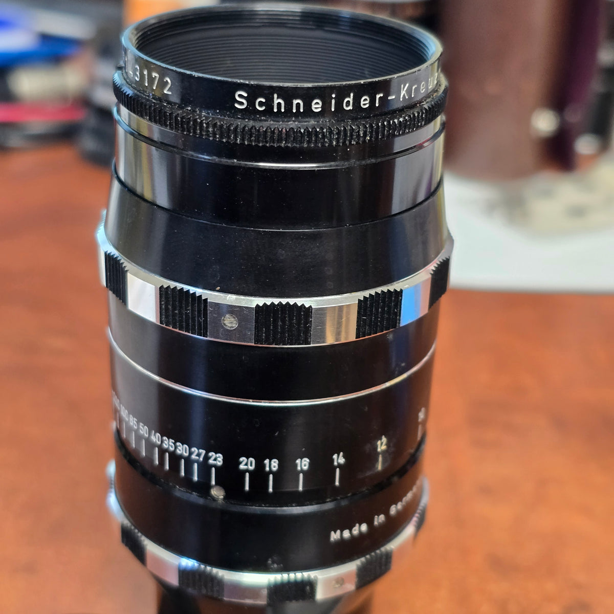 Schneider Kreuznach Cine-Tele-Xenar 100mm f2.8/T3 C-Mount Lens S# 6143172