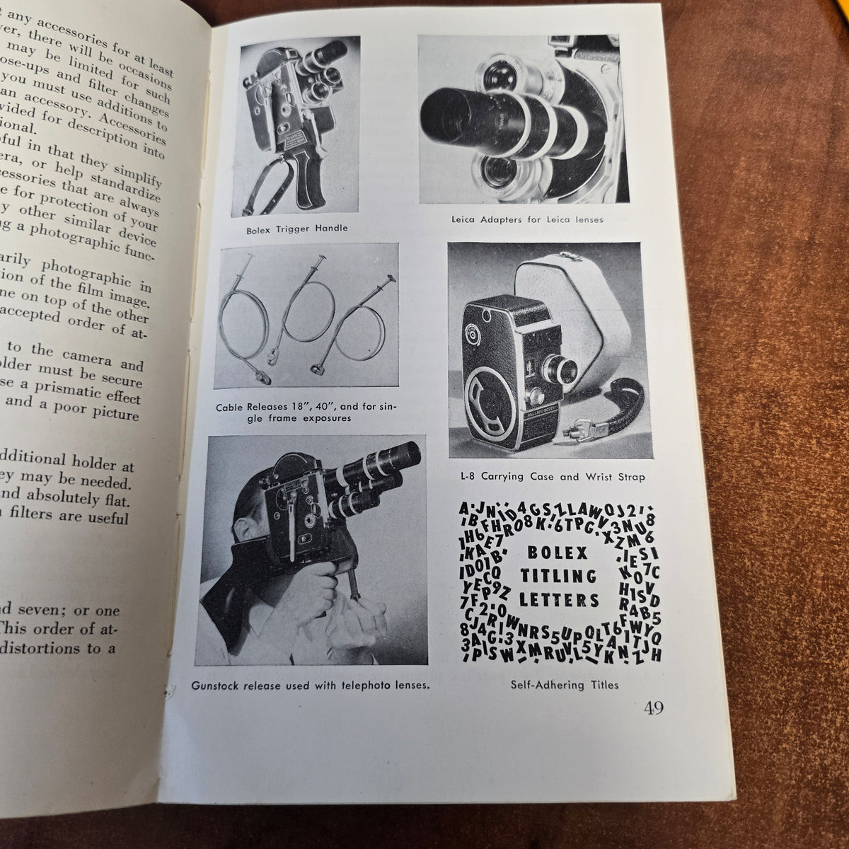 Bolex Movie Guide with Stereo & Color Section by Kenneth Tydings