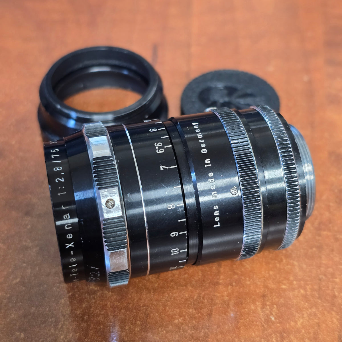 Schneider Kreuznach Cine-Tele-Xenar 75mm f2.8/T3 C-Mount Lens S# 8330811