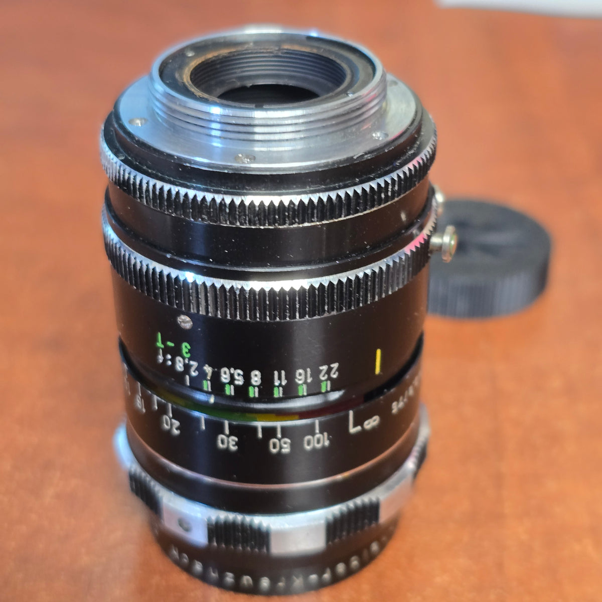 Schneider Kreuznach Cine-Tele-Xenar 75mm f2.8/T3 C-Mount Lens S# 8330811