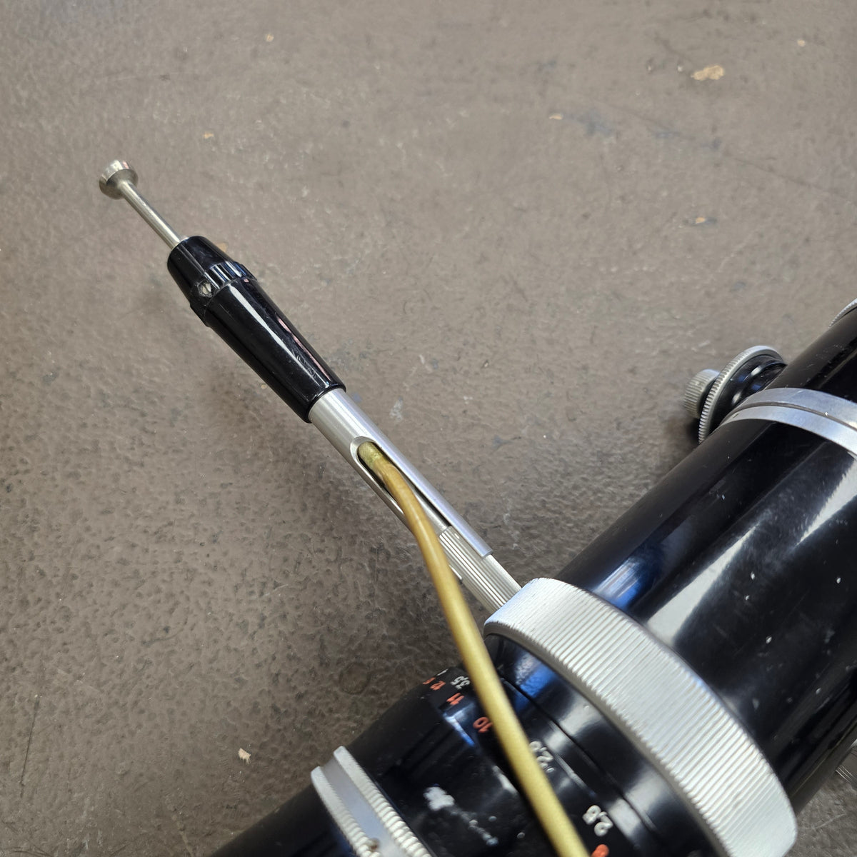 Kern Vario Switar Zoom Rod Attachment With Cable Release