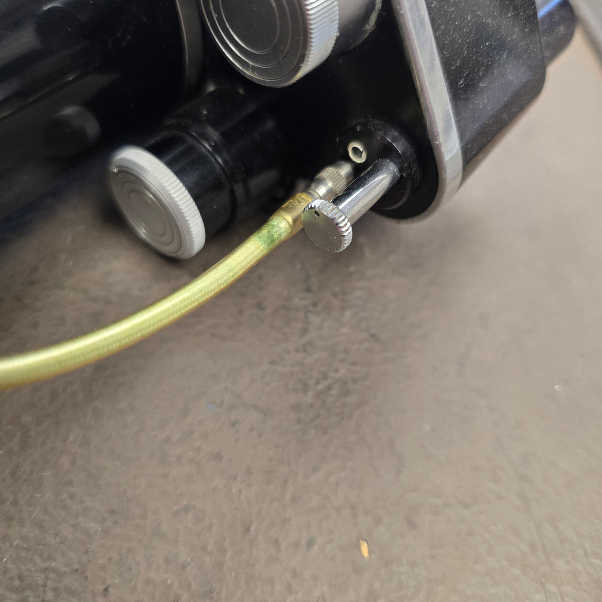 Kern Vario Switar Zoom Rod Attachment With Cable Release