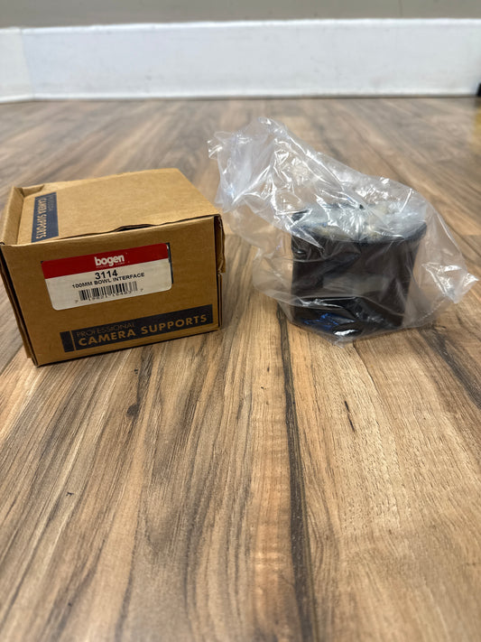 Manfrotto 3114 Video Head Adapter 100mm Bowl Interface