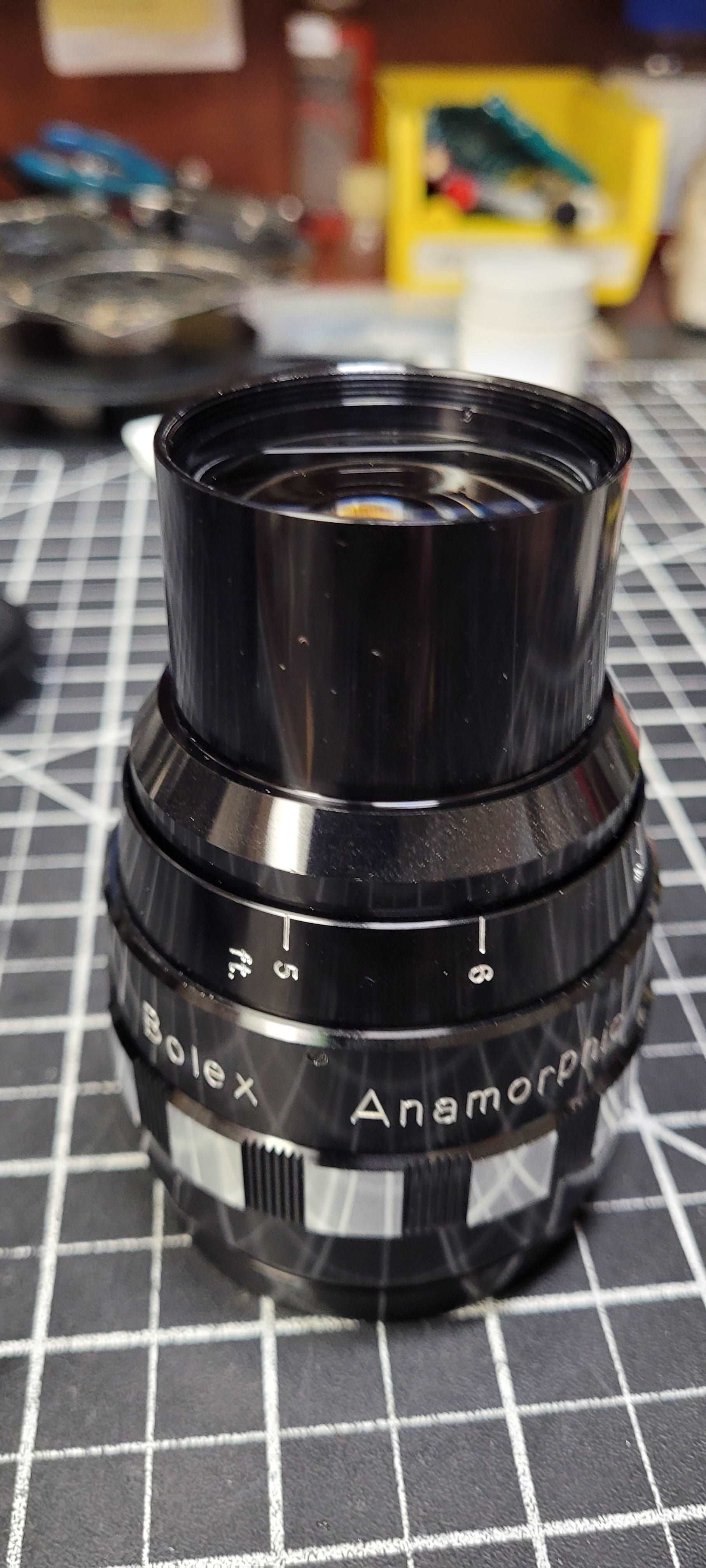 Bolex Anamorphic Lens 16F with Case 268.879 S# 86059 – Du-All Camera