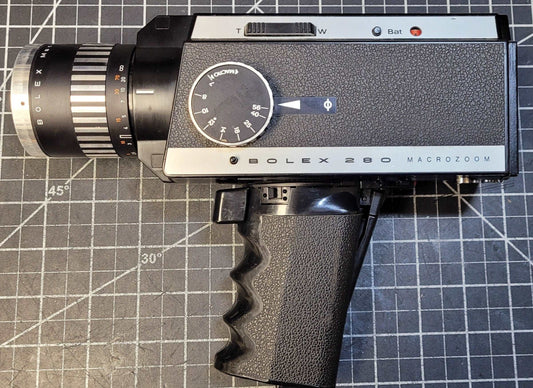 Bolex 280 Macrozoom Super 8mm Camera