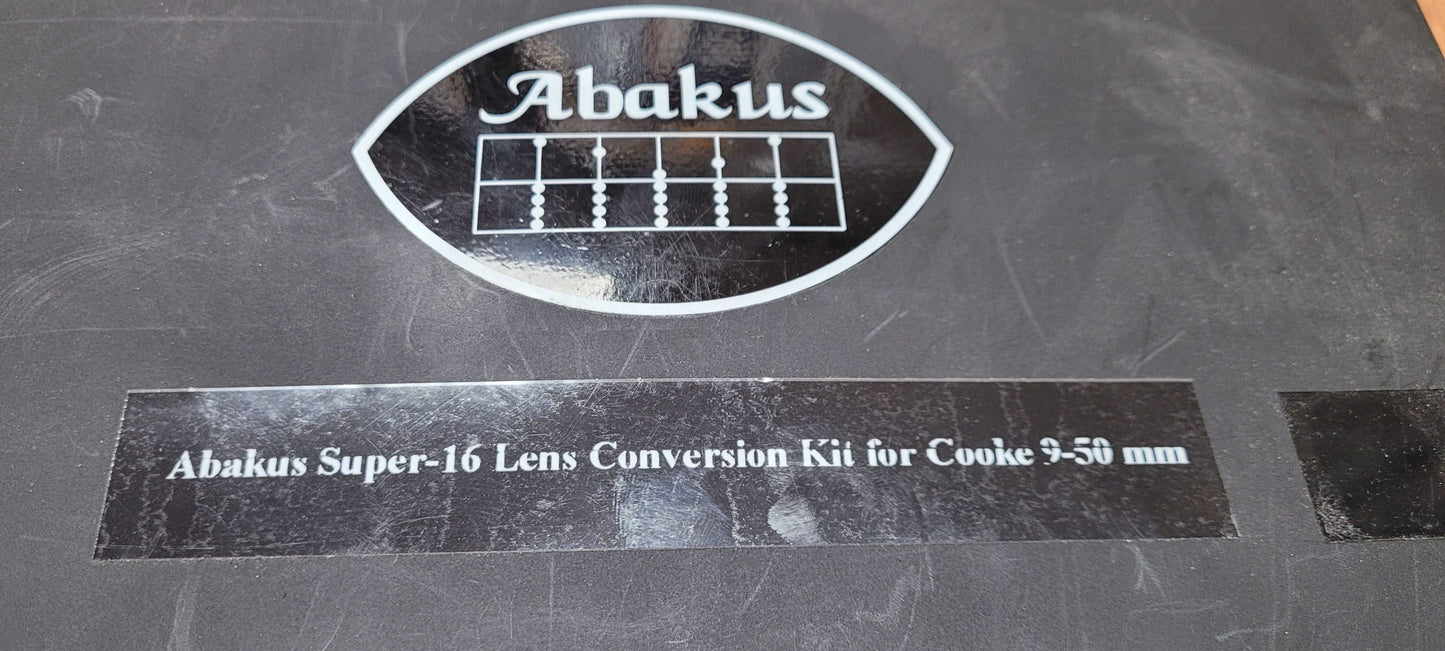 Abakus Super-16 Lens Conversion Kit for Cooke 9-50mm