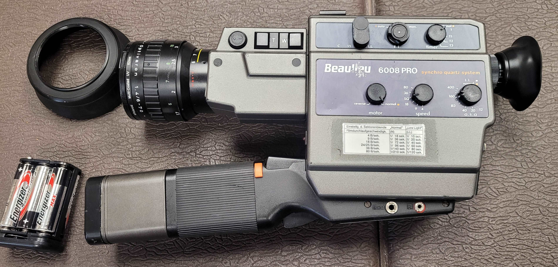 Film Beaulieu 6008 Beaulieu Zoom Macro Power Zoom Lens For 6008