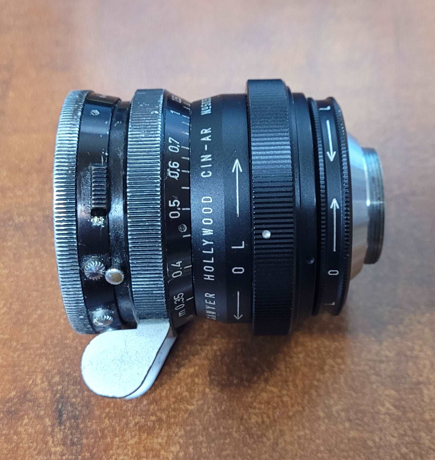Birns & Sawyer Hollywood CIN-AR Arri Standard to C Mount Lens adapter