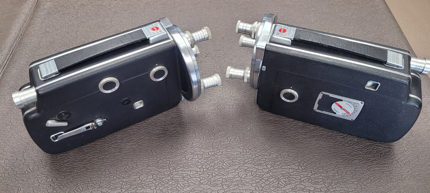 Cine Kodak K-100 16mm Non Reflex 3 Lens Turret Camera body