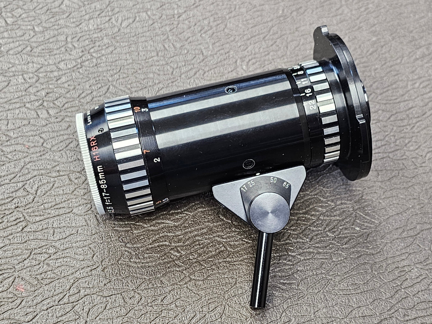 Kern Vario Switar Compact 17-85mm f3.5 H16RX Zoom lens In Bolex Bayonet Mount S# 1121684