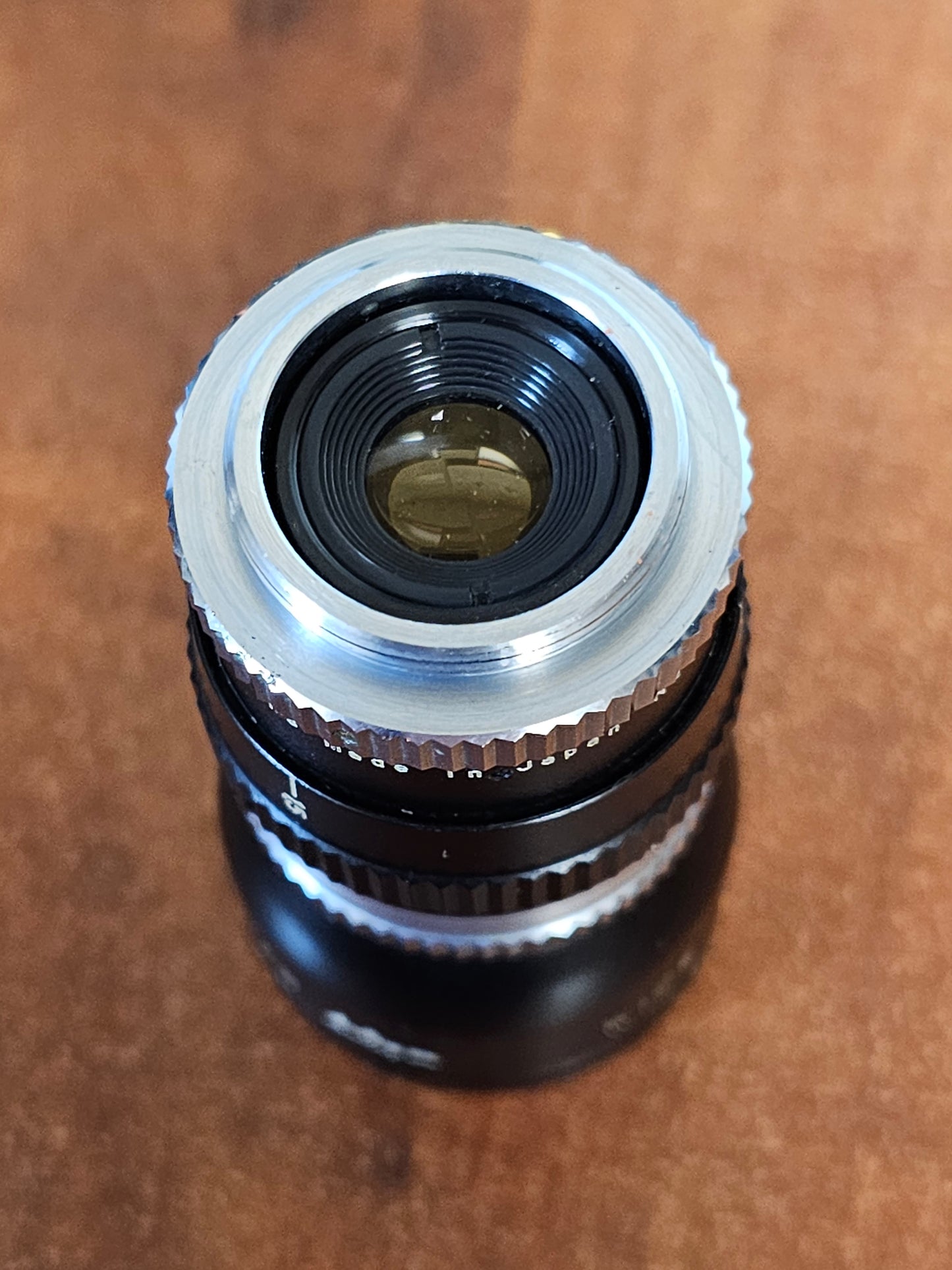 Elitar Soligor 10mm F1.8 C-Mount Wide Angle Lens S# 1789K