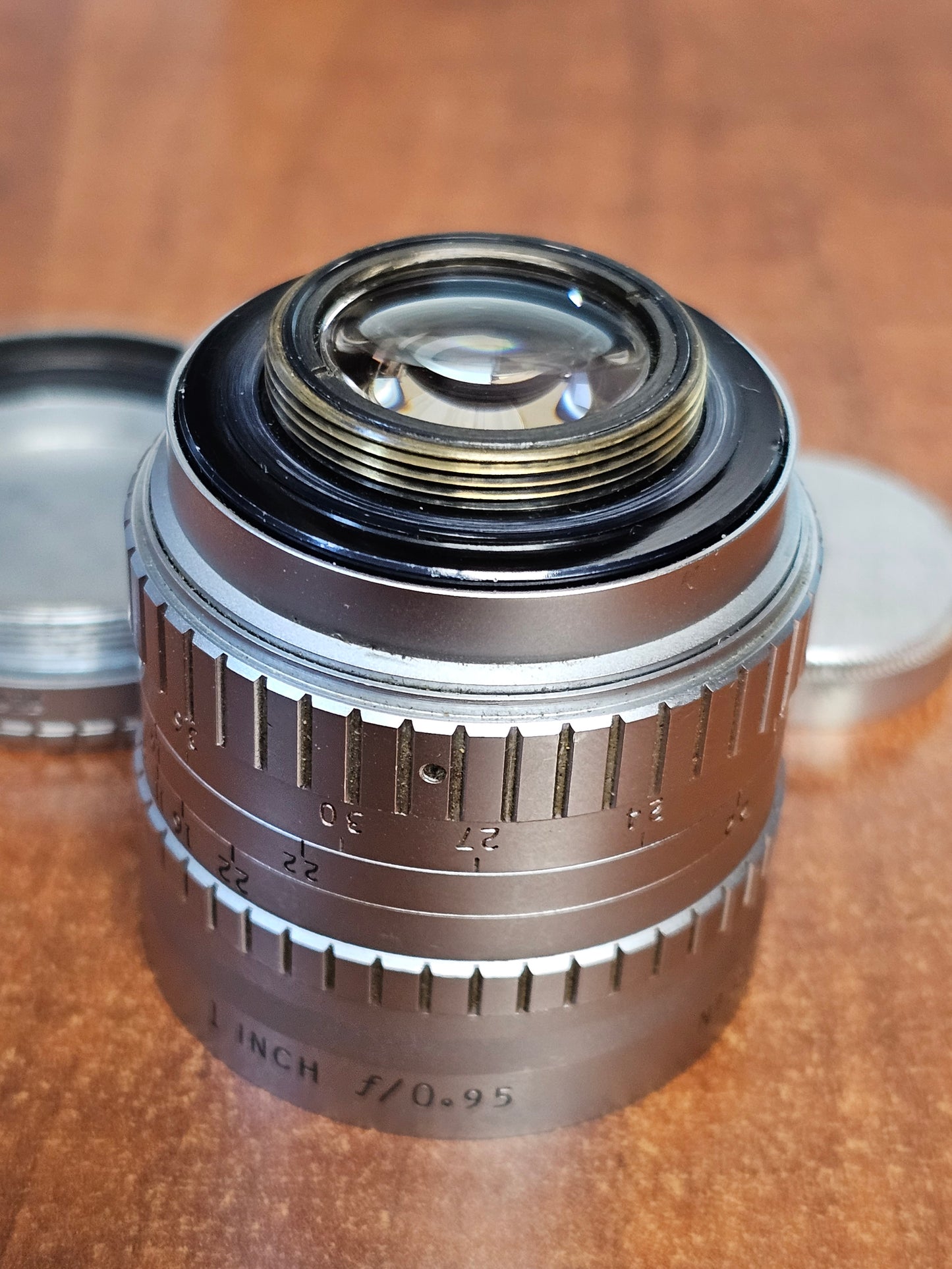 Bell And Howell - Angenieux 25mm (1") f0.95 C-Mount lens S# 380664