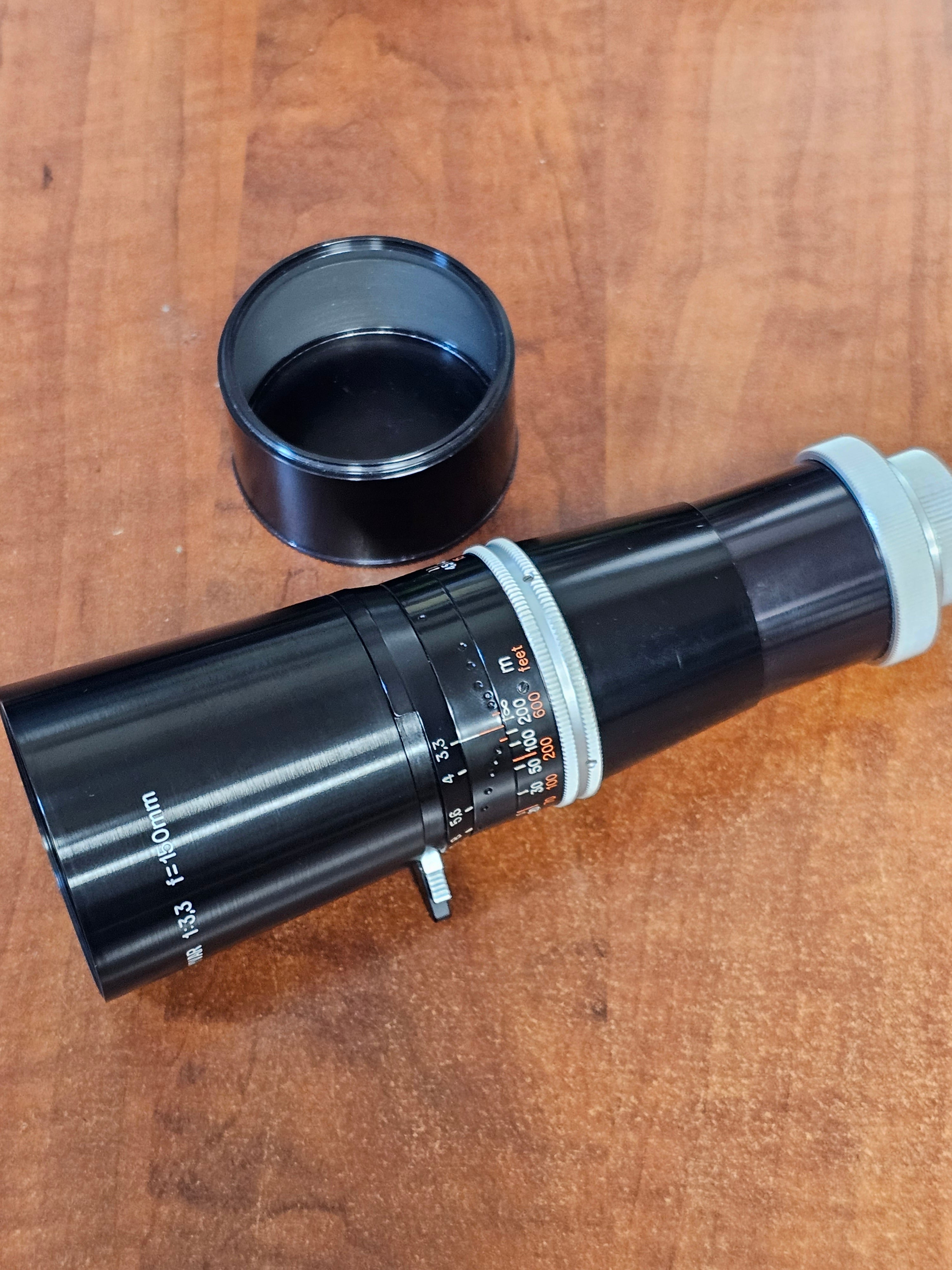 【中古】Kern Paillard ケルン パイラード MACRO-YVAR 150mm f/3.3 Cマウント Yvar 150mm f3.3 Macro Preset C Mount lens S# 1127238 – Du-All Camera