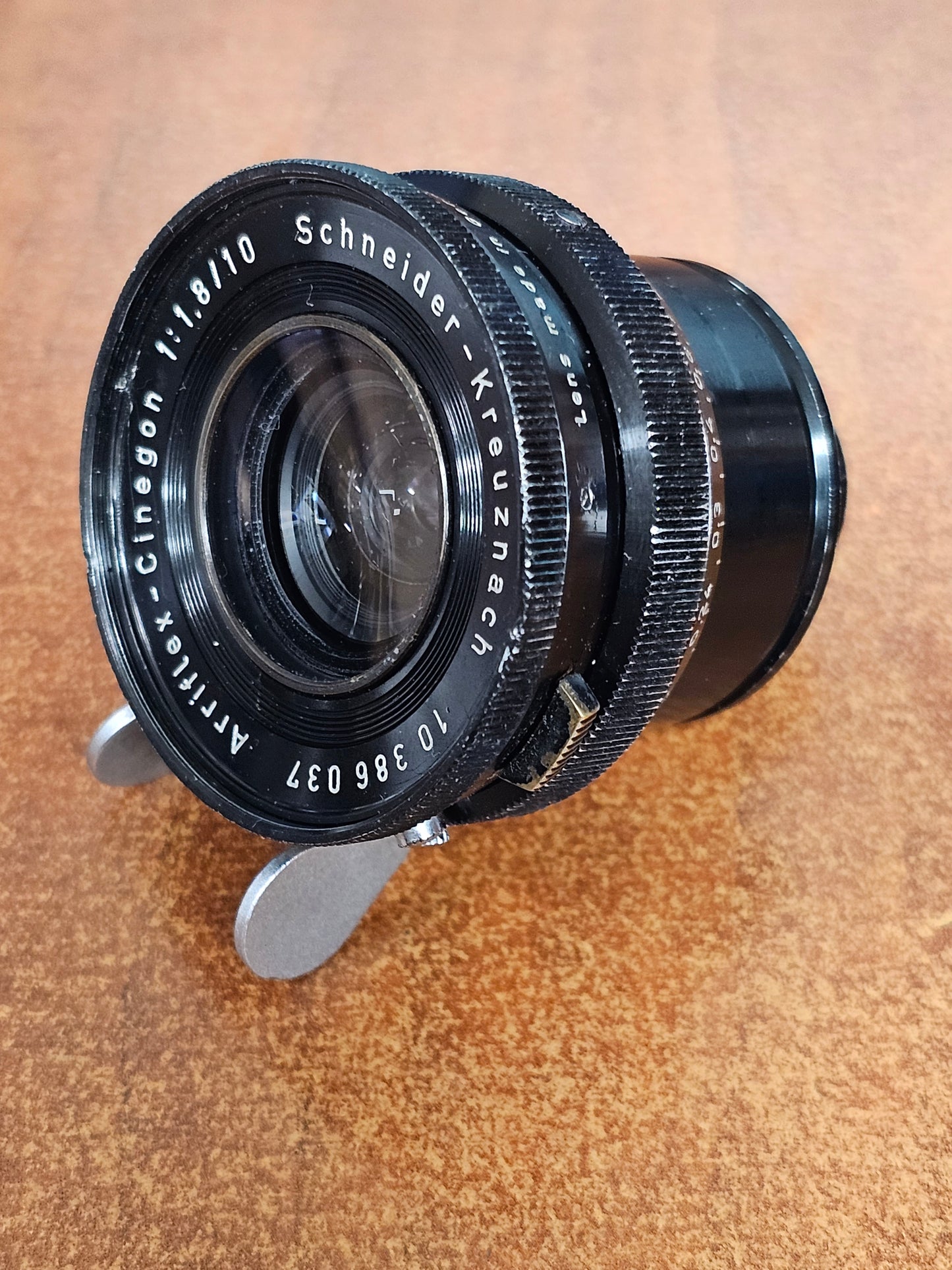 Schneider Kreuznach Arriflex Cinegon 10mm T1.8 Arri Standard Mount Lens S# 10386037