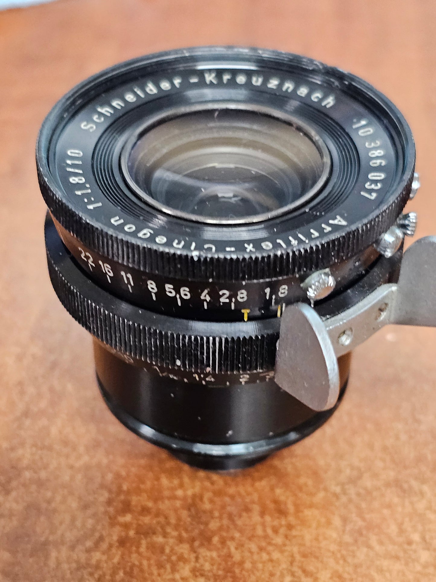 Schneider Kreuznach Arriflex Cinegon 10mm T1.8 Arri Standard Mount Lens S# 10386037