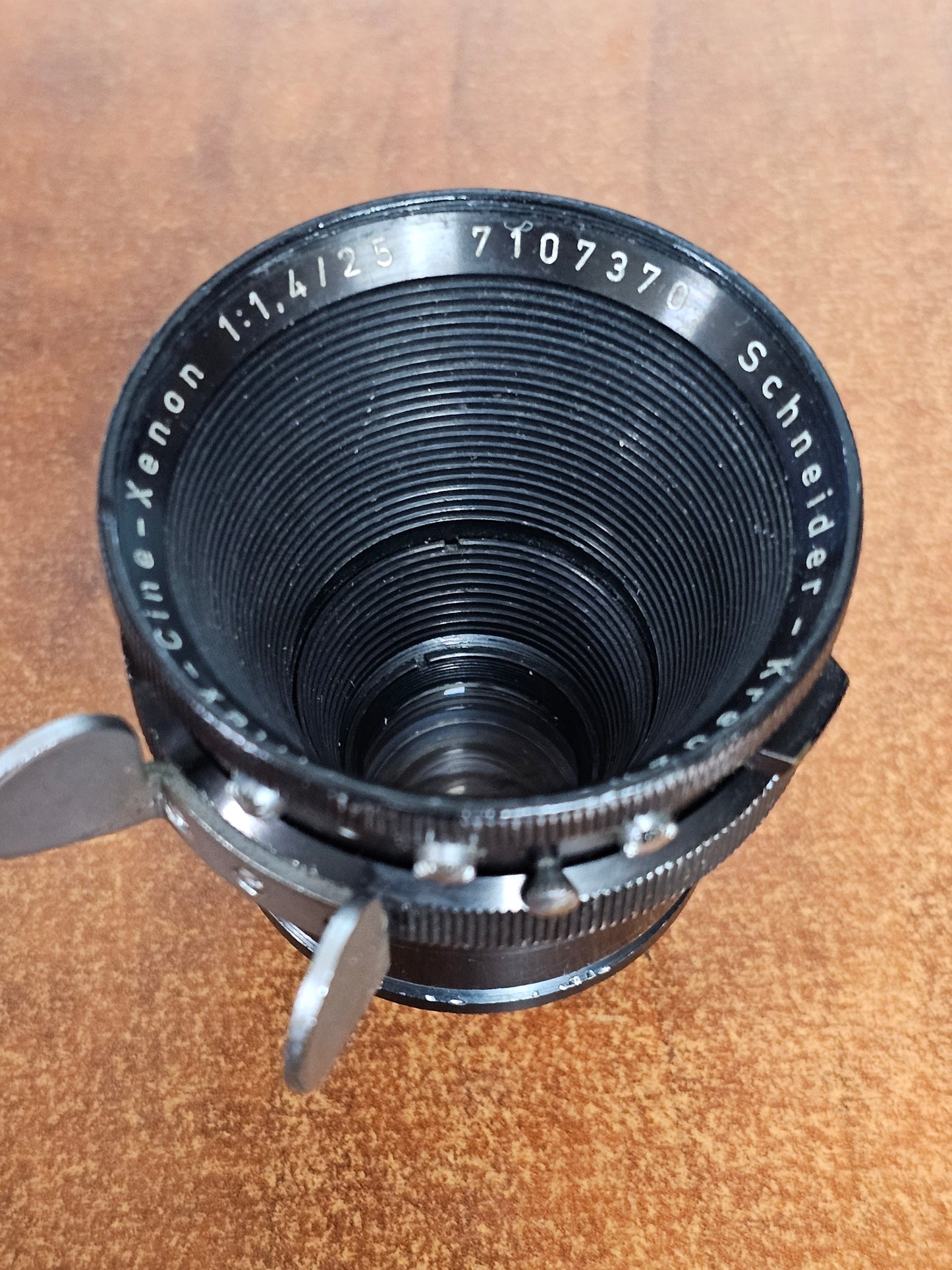 Schneider-Kreuznach Arriflex Cine Xenon 25mm T1.4 Arri Standard Mount Lens S# 7107370