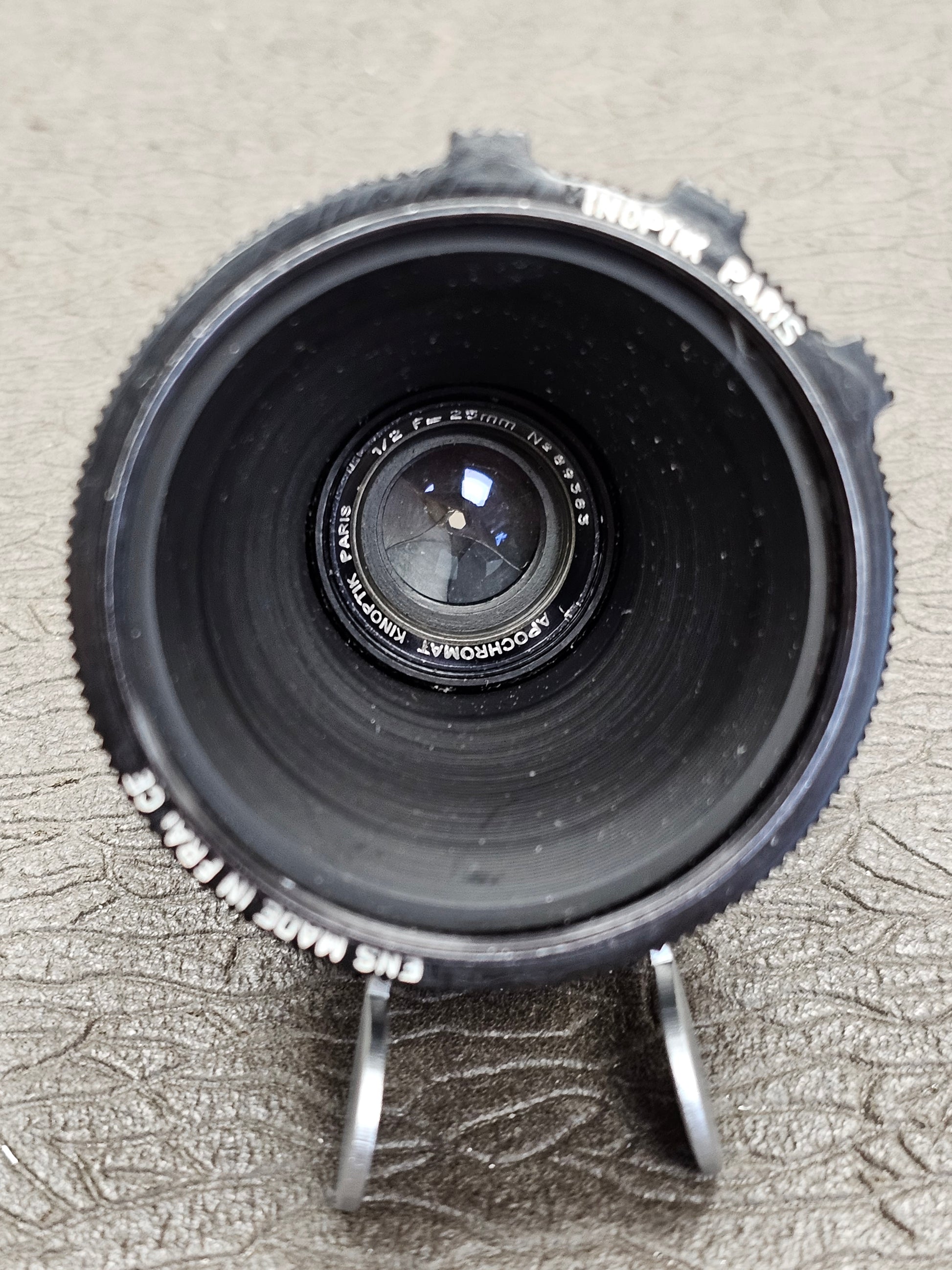 Objectif Kinoptik Apochromat, 18mm f/2, monture Caméflex Objectif Kinoptik Apochromat, 18mm f/2, monture Caméflex