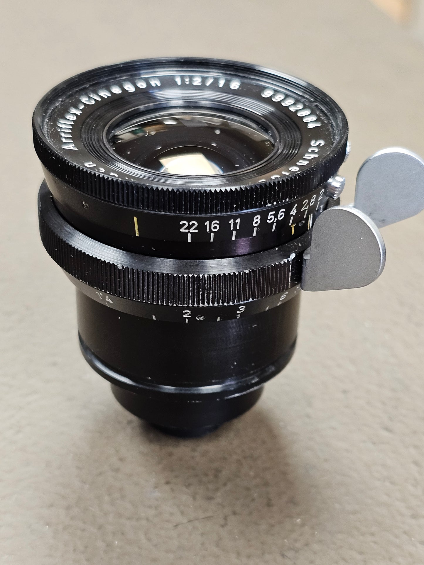 Schneider-Kreuznach Arriflex Cinegon 16mm T2 Arri Standard Mount Lens S# 9992884