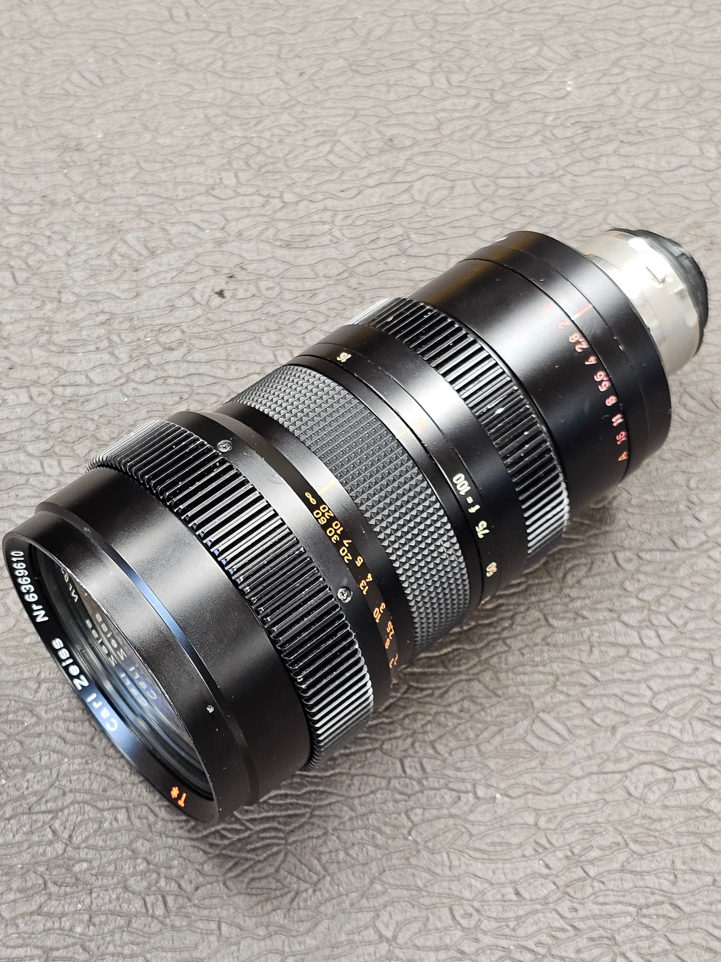 Zeiss Vario Sonnar 10-100mm T2 T* Type II Macro Zoom Lens Arri Bayonet Mount S# 6369610