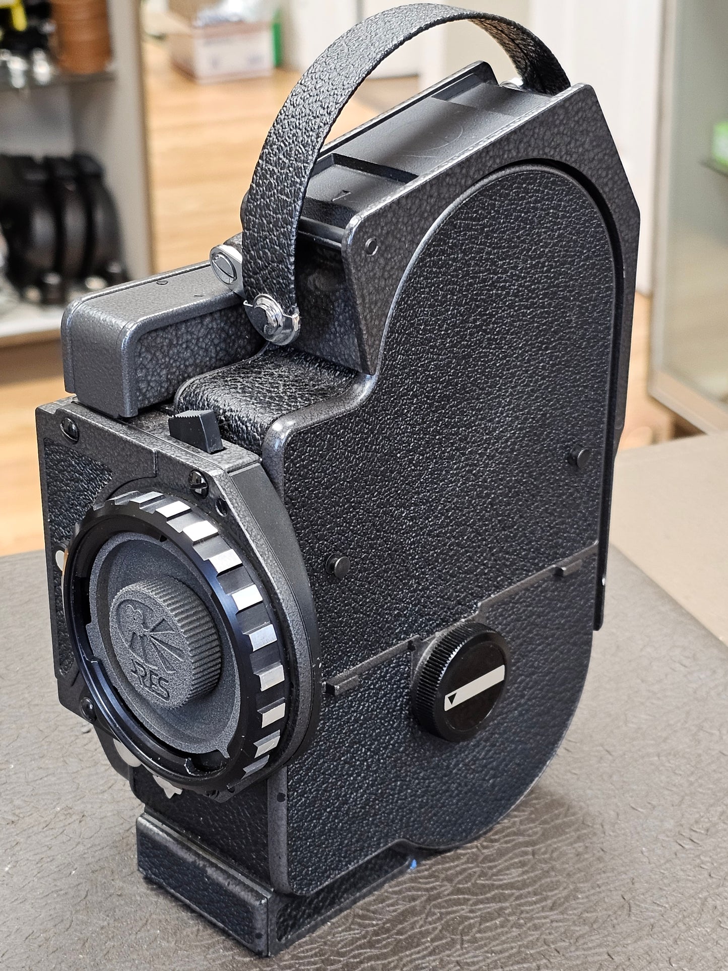 Bolex Super 16 EL Mark III Camera body with 13x Viewfinder S# 313127