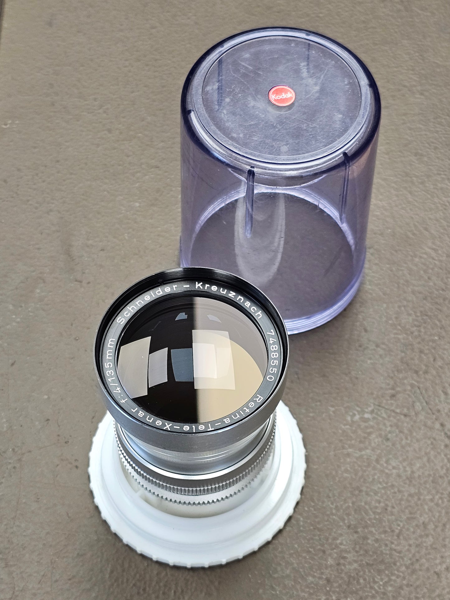 Schneider-Kreuznach Retina-Tele-Xenar 135mm f4 Compur for Kodak Retina Reflex S# 7488550