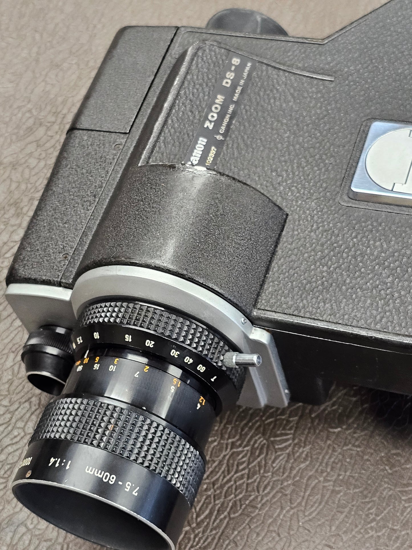 Canon Zoom DS-8 Double Super 8mm Camera S# 102337-100074  with Case