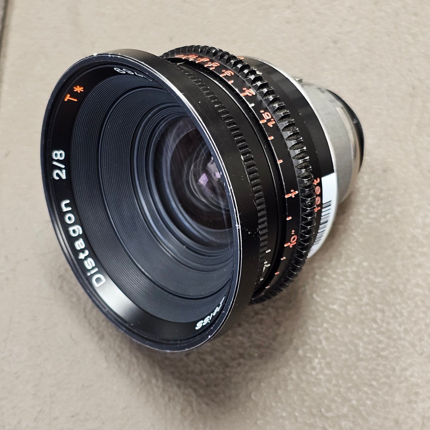 Zeiss Distagon 8mm T2.1 MK2 Arri Bayonet Mount S# 6945311