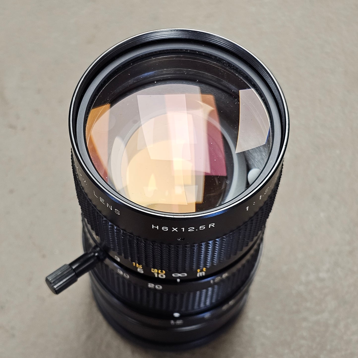 Fujinon 12.5-75mm T1.2 TV Zoom Lens H6x12.5R C-Mount S# 998499