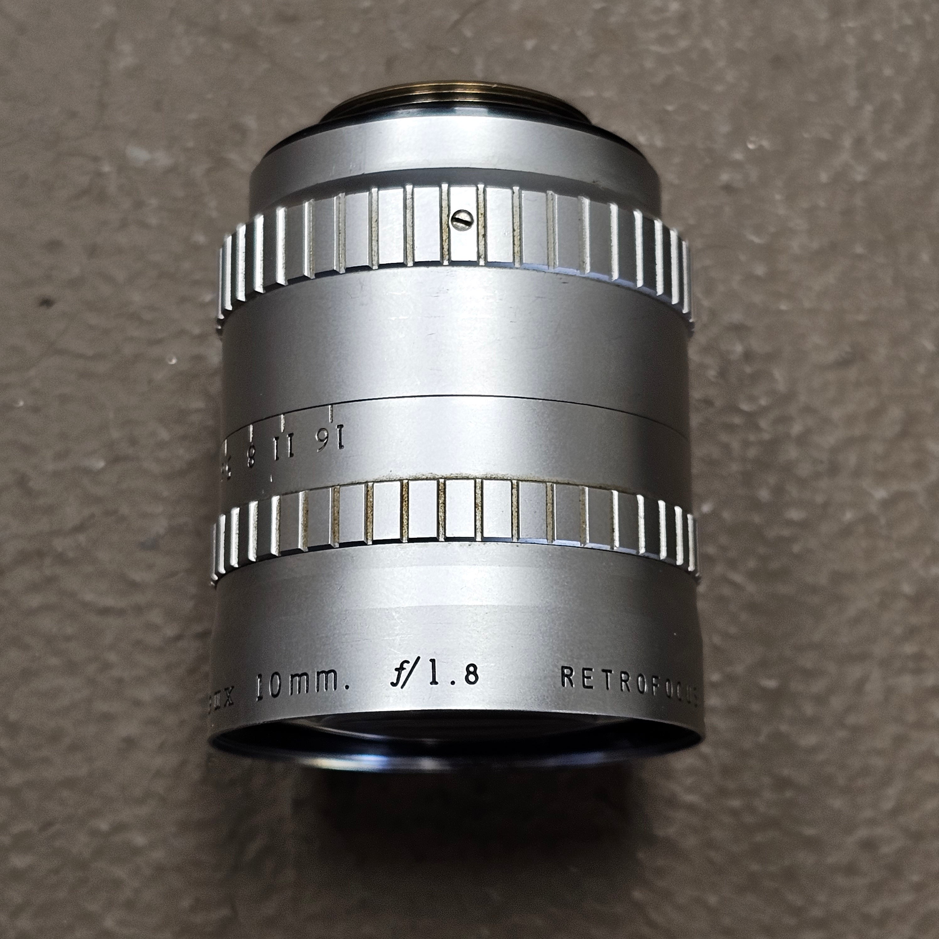 Angenieux 10mm F1.8 Cマウント Bell & Howell-Angenieux 10mm F1.8 Retrofocus Lens C-Mount S