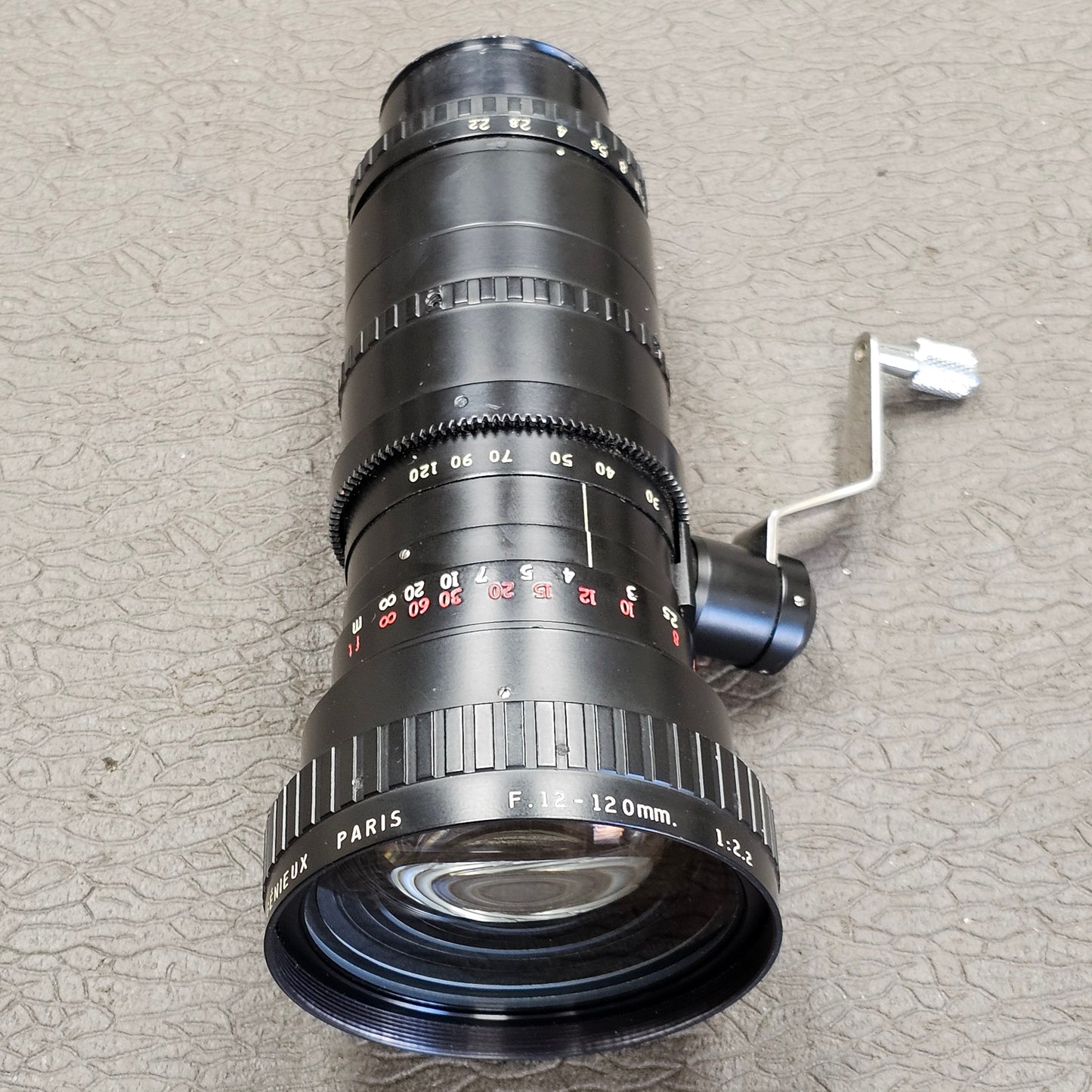 Angenieux 12-120mm f2.2 Type 10 x 12B Arri Standard Mount Zoom lens S# 1118169