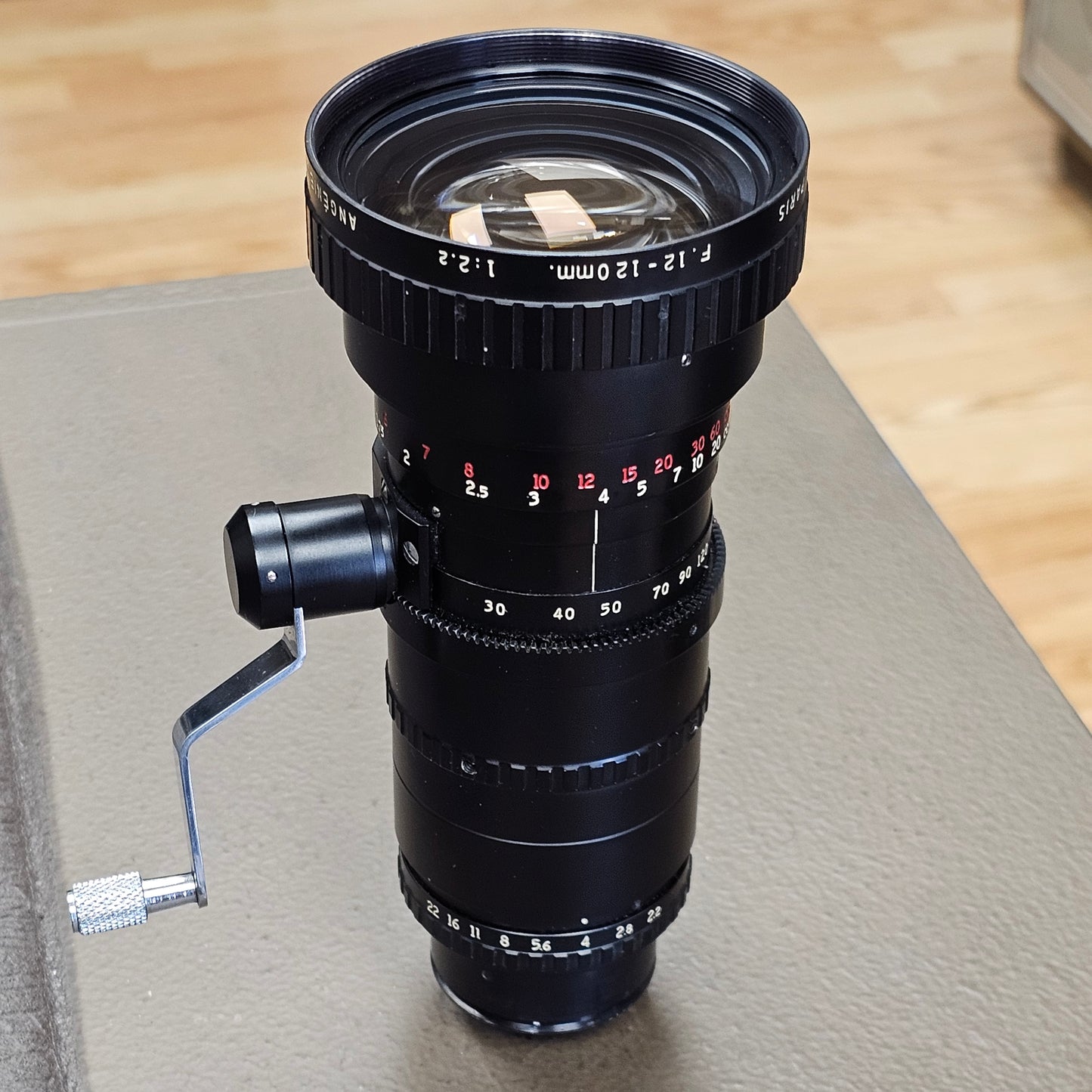 Angenieux 12-120mm f2.2 Type 10 x 12B Arri Standard Mount Zoom lens S# 1118169