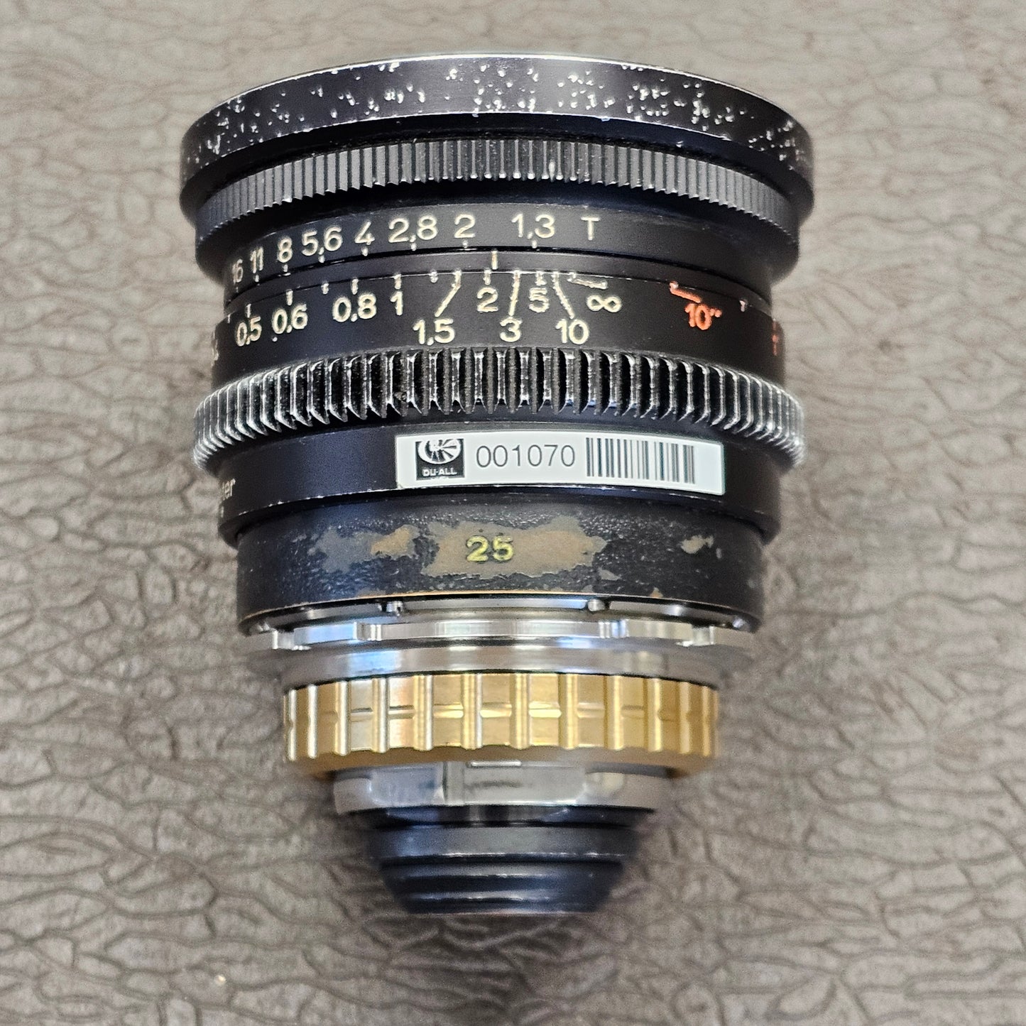 Zeiss Distagon 25mm T1.3 Mark 2 Bayonet Mount with PL Mount S# 7280662