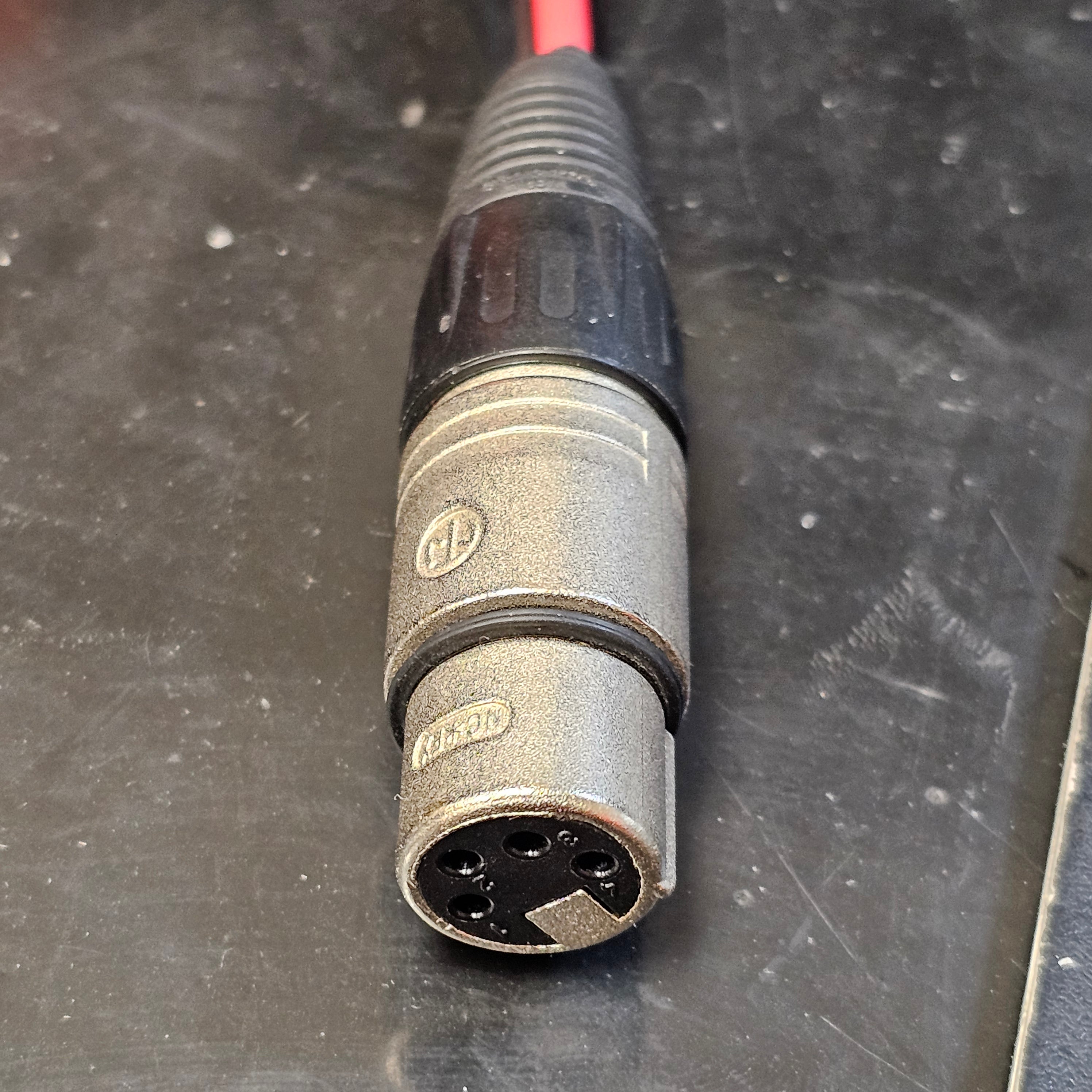 Neutrik NC4FX 4-pin XLR Female connector – Du-All Camera