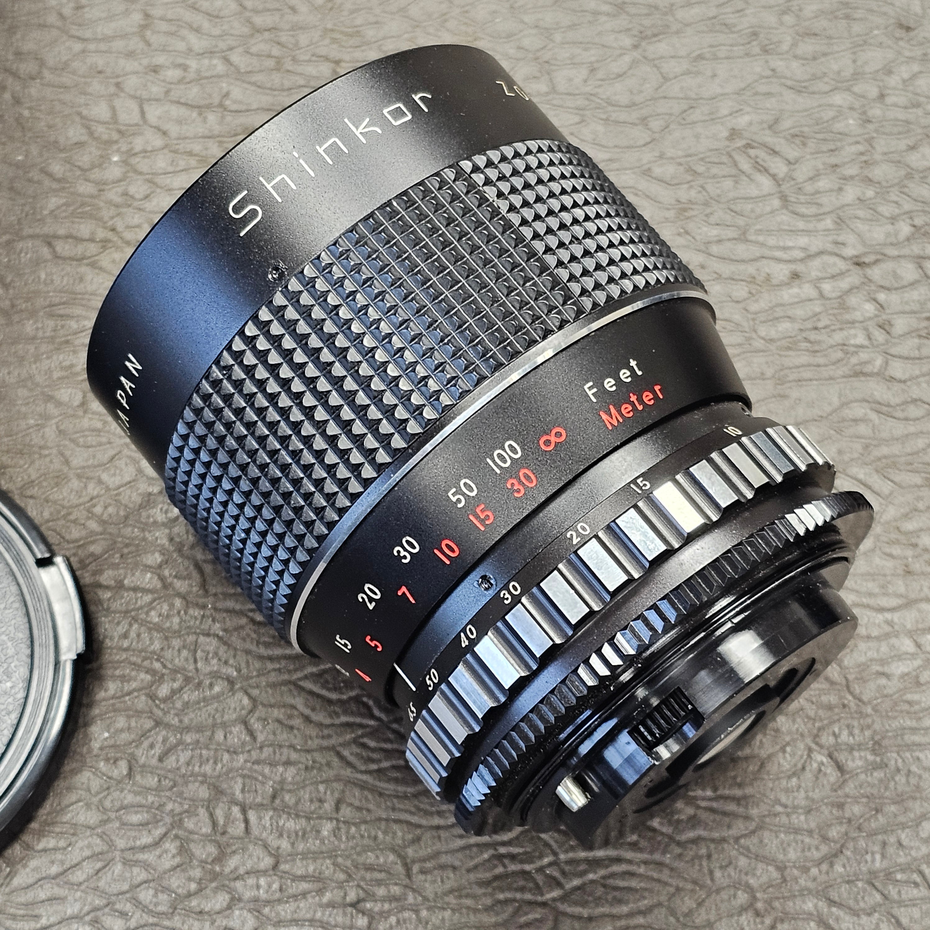 Nalcom FTL Synchro Zoom Super 8mm Camera S# 17543 with Shinkor 6.5