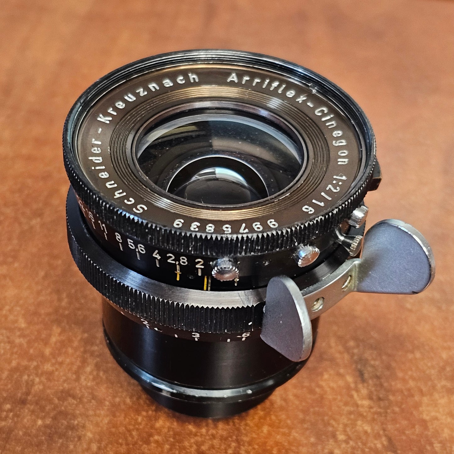 Schneider-Kreuznach Arriflex-Cinegon 16mm T2 Arri Standard Mount Lens S# 9975839