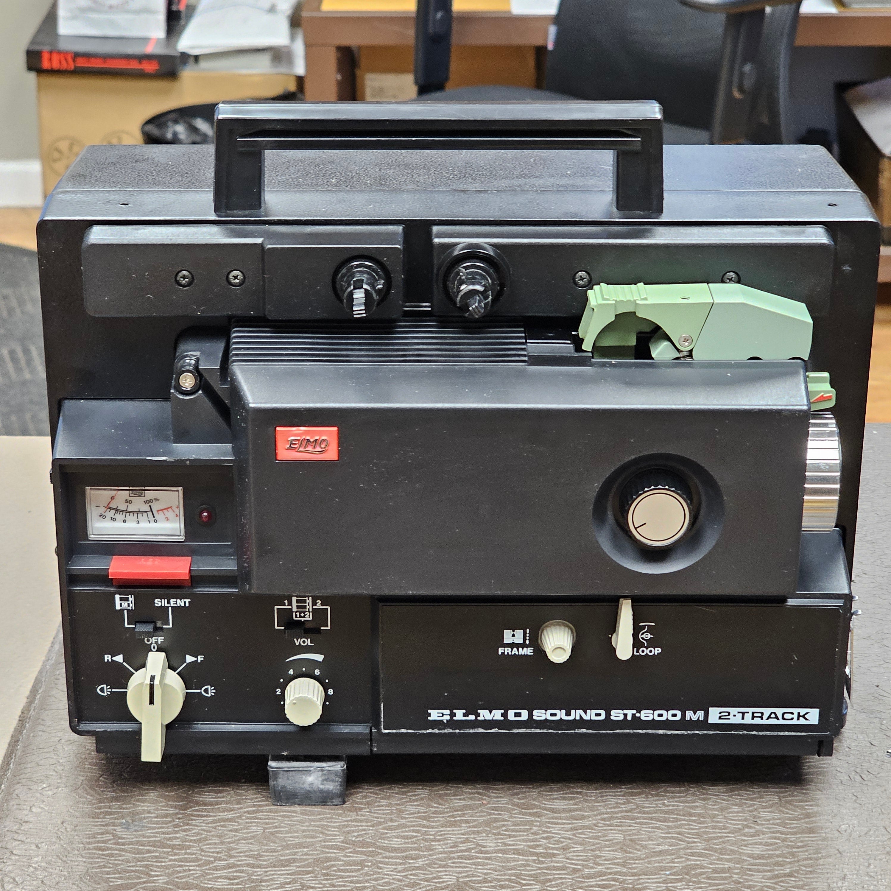 Elmo ST-600 M Super 8mm Sound Projector S# 412214 – Du-All